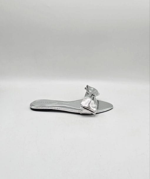 صندل نسائي واطي جلد LESCARPE - Image 2