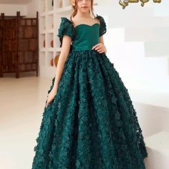 Alternative view of فستان بناتي صدر ستان